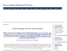 Tablet Screenshot of newmarketmedicalpractice.co.uk